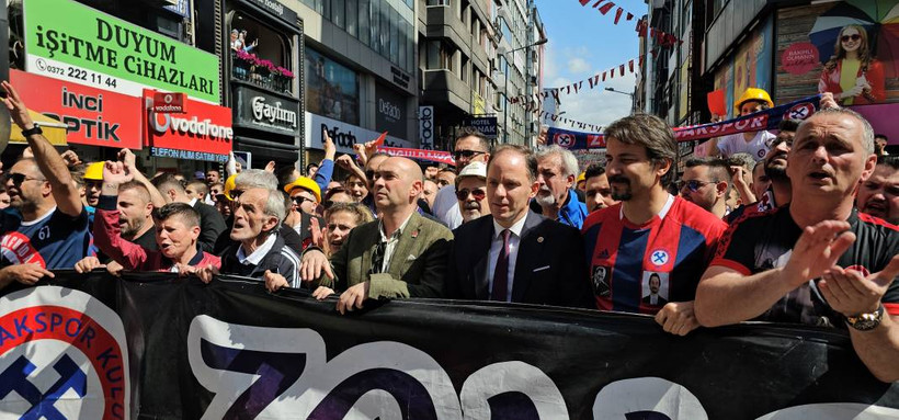 Tek şut dahi çekilmeden 0-0 biten maç: Kömürspor'dan 'şike' protestosu - Resim: 10